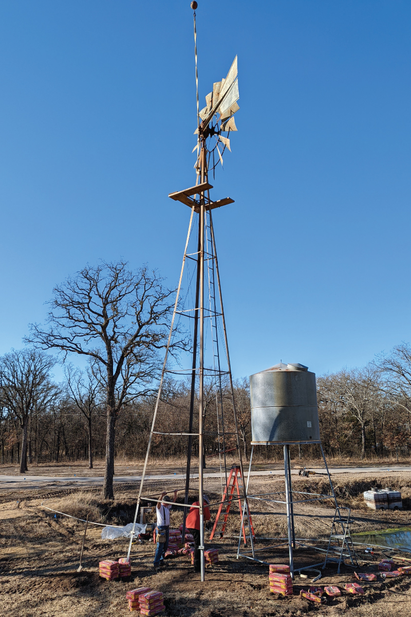 Windmill Lifting and Installation